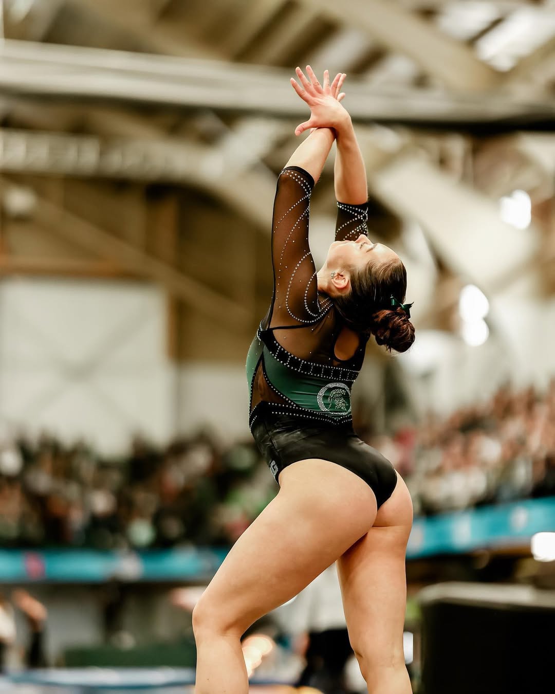 Elle Beaufait of Michigan State Gymnastics