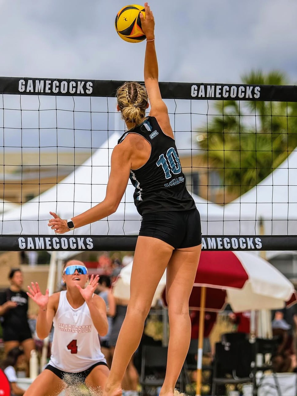 Emma Kunaus of Coastal Carolina Beach Volleyball